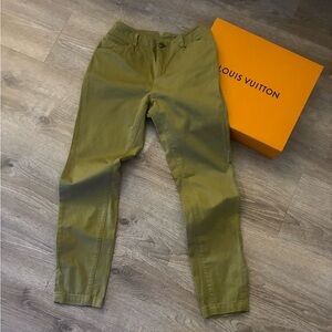 Rag & Bone Moss Green Denim Cotton Field Chinos Originally $225